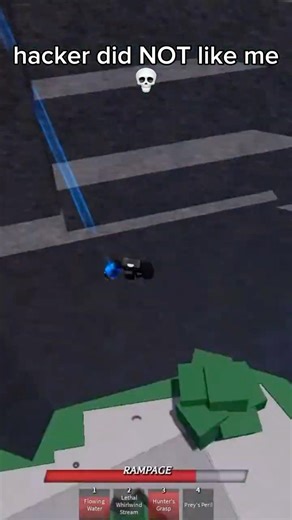 hacker did NOT like me 💀#roblox #thestrongestbattlegrounds
