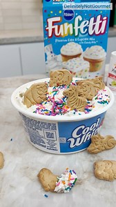 Cake batter dip #cake #dessert | Definitely Not Gourmet