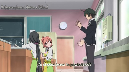 Oregairu S1 Odcinek 1 Tak właśnie zaczynają się nasze młodzieńcze lata. Napisy PL