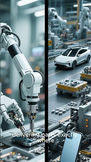 Inside China’s Dark Factories 🤖 Robots Working 24/7 with No Lights On!