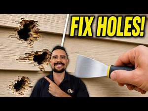 Cheap Way to Patch Woodpecker Holes & Stop Them!