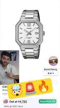 CRAZY New Casio deals on Myntra EORS #shorts