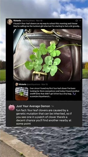 Four Leaf Clovers Are A Genetic Mutation #Nature #Science