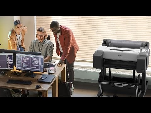 Meet the Canon imagePROGRAF TM 240 TM 255 TM 340 TM 350 & TM 355 Wide Format Printers