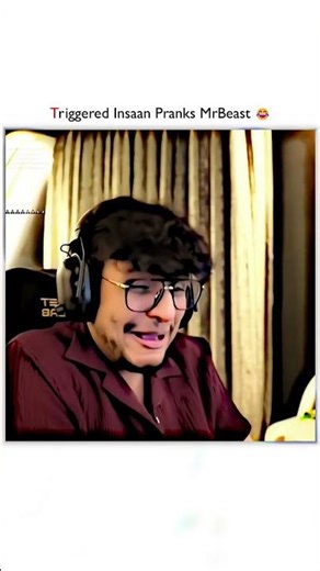 Triggered Insaan Pranks MrBeast 😂 #shorts #fukrainsaan #triggeredinsaan #mrbeast
