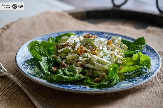 Ensalada Waldorf: la receta clásica original