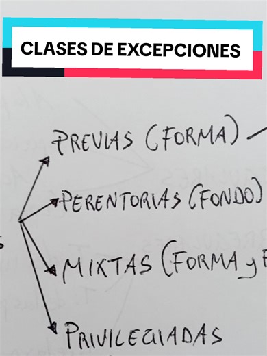 Clases de Excepciones en el Derecho Procesal Civil