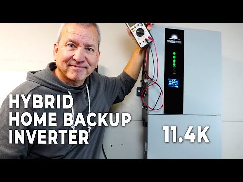 Installing a SUNGOLDPOWER 11.4kW Hybrid Inverter for Home Backup