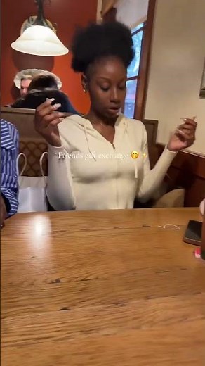 Friends gift exchange 🥰✨ #giftexchange #foryou #funny #beauty