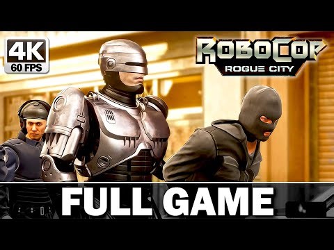 ROBOCOP ROGUE CITY Full Game Walkthrough | 4K 60FPS Xbox Series X | No Commentary