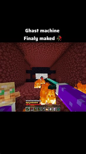 Minecraft ghast miner moments