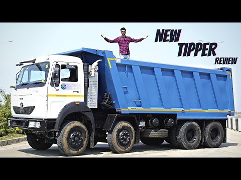 New TATA Signa 3525 Tk Bs6 Tipper Truck Review | Price | Load Capacity | Driving