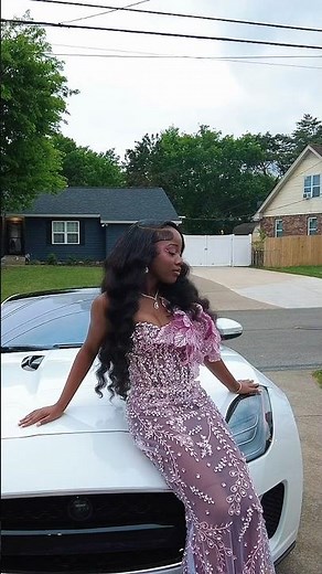 Wait For It… Her Prom Glow Up Is INSANE 😳✨ #shorts #prom #2026 #bestdressed #senioryear #fyp #grwm