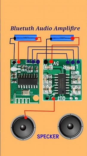 How to Connect Bluetooth Audio Amplifier Module | Full Wiring Diagram