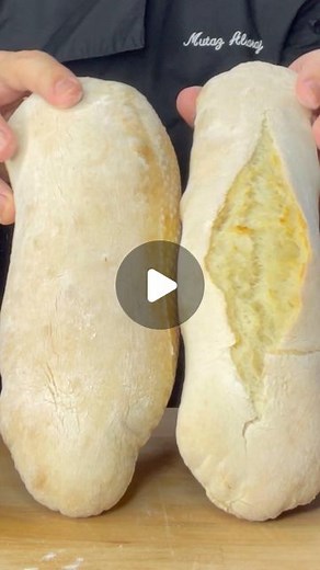 Mutaz sami on Instagram‎: "خبز الشباتا ciabatta bread طريقة سريعة و سهلة جربوها و ادعولي 🥰🌷 ingredients ⬇️ @chef.1.mutaz #االطعم_يسولف #شوفولي_الريحة #chef1mutaz_اكلات @mutaz.sami.alsaraj المقادير 🇮🇶 ٥٠٠ غ طحين ١٢٪؜ بروتين ٤٠٠ مل ماء بارد ١ ملعقة طعام خميرة ٨ غرام ١ ملعقة سكر ١ ملعقة طعام زيت زيتون ١ ملعقة طعام ملح تختمر العجينة ساعتين و بعد التقطيع تختمر العجينة ٣٠ -٤٠ دقيقة. نضعها في اسفل الفرن درجة حرارة ٢٠٠ ١٥ دقيقة Ingredienser 🇸🇪 500 g mjöl 12% protein 400 ml kallt vatten 1 msk jäst 