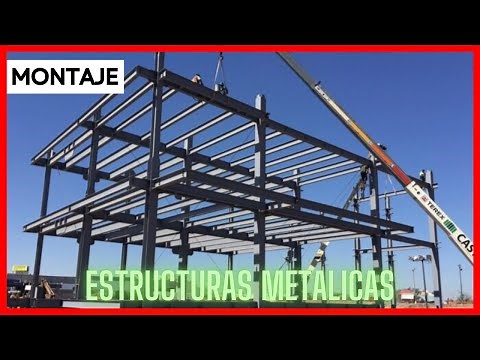 How is a metal structure assembled? | Step by step