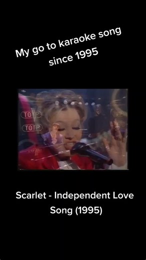 Scarlet - Independent Love Song (1995) #scarlet #independentlovesong #1995 #topofthepops #totp #live #livemusic #powerballad #onehitwonder #ukcharthits #90snostalgia