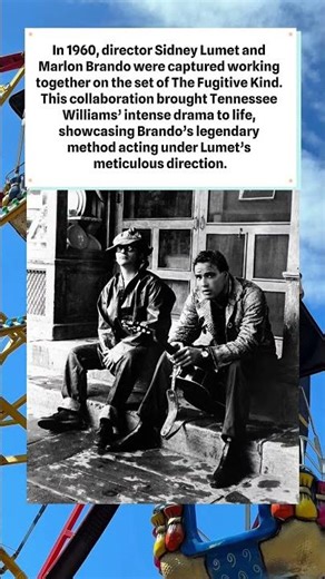 Sidney Lumet and Marlon Brando: 1960 Film Set 🎬