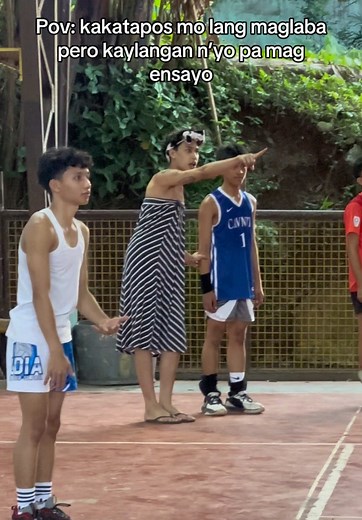 Sino mag papa train dyan? Eme