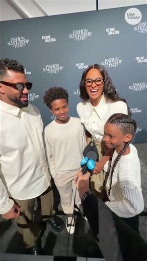 Watch: Ciara, Russell Wilson's family night out at fashion gala