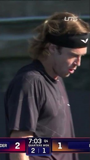 Very few players can stop a Rublev forehand… but Humbert did it flawlessly in New York last year. 🥶