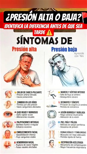 Warning! These signs indicate if you have high or low blood pressure 🚩