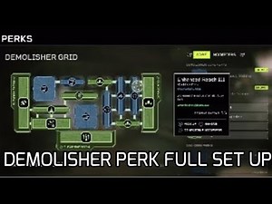 Aliens Fireteam Elite. Perks Full. Demolisher set up