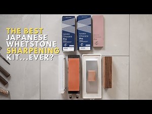 The Best Japanese Whetstone Sharpening Kit Ever Created | How to Sharpen a Knife with a Whetstone
