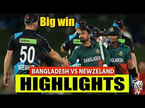 Bangladesh Vs New Zealand 1st T20i Full Highlights | Bangladesh vs New Zealand highlights 2026