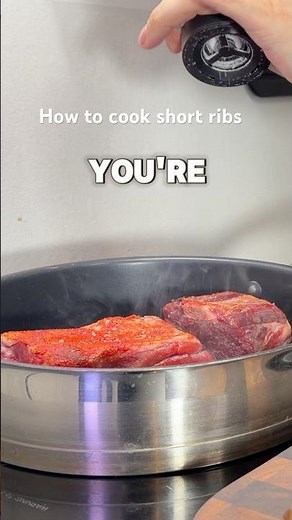 How to cook beef short rib like a pro