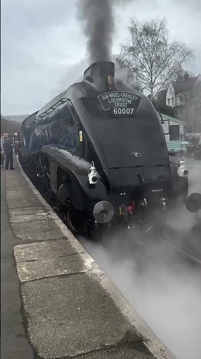 No. 60007 Sir Nigel Gresley at Grosmont Station