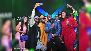 About last week Thursday, @tecnomobileng launched a game changer, say hello to the new #PhantomX 🙌 Here's a taste of what went down when we were at the #PhantomXLaunch party in Lagos, Nigeria with some of your favorites @iambangalee x @peterpsquare x @realomosexy x @officialbovi x @lindaikeji and many others in attendance so go on and #BeBoldBeXtra. #TECNOPhantomX | MTV Base West