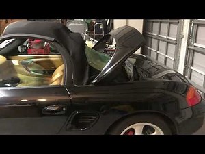 [Porsche] 7 Steps. How To Access A First Generation Porsche Boxster Engine.