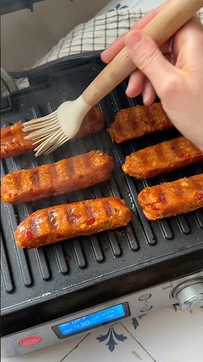 Homemade sausages 🌱🌭🥰 #easyrecipe #plantbasedrecipe #veganrecipe #recipe