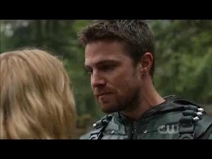 Arrow 5x23 - Oliver and Felicity kiss HD