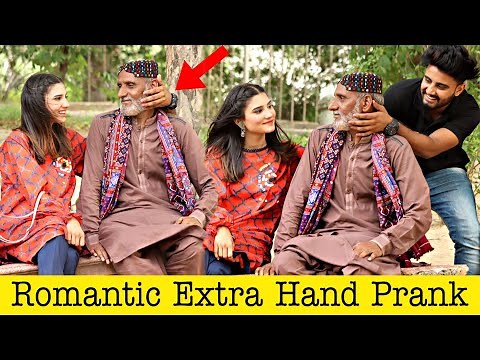 Romantic Extra Hand Prank ‪@ThatWasCrazy‬