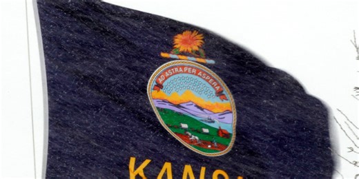 Kansas state flag is less than 100 years old, born from controversy