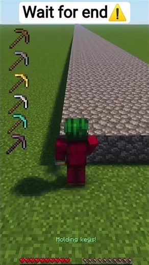 Pickaxe #minecraft #shorts Comparison☢️