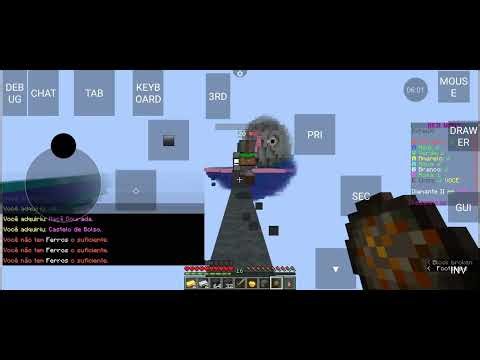 Alcançado level 16 mobile pojava:link na descriçao nome do sever java