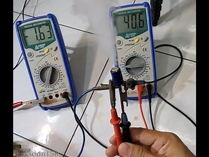 电容过电压实验 capacitance Overvoltage test