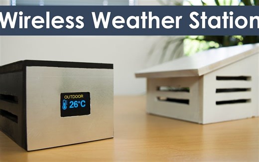 Arduino无线气象站[How To Mechatronics]