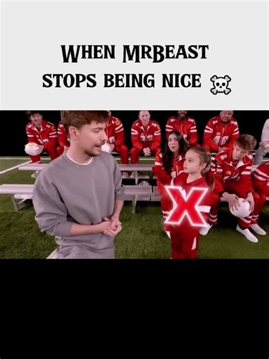The moment MrBeast got serious 😳 #mrbeast #viral #challenge #trending #bvs