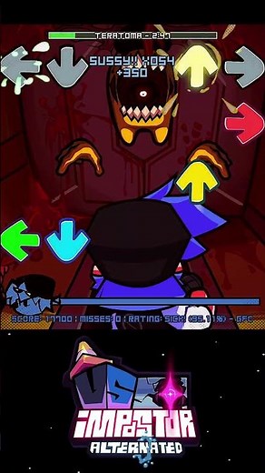 FNF: VS Impostor – Alternated [DEMO 2] // Song "Teratoma" #shortvideo #shorts #short