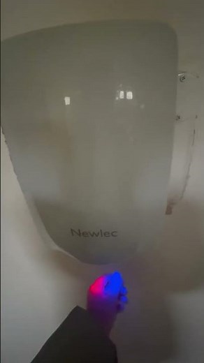 Newlec high speed and hyco cyclone hand dryers at Alyn waters contury park in gwersyllt