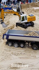 15K views · 583 reactions | Mega RC Construction Site in Action! #excavator #dumptruck #RC | Bikonkav RC Trucks | Facebook