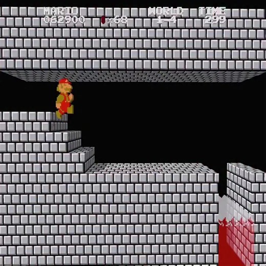 Mario Bros 3D: del pixel clásico a saltos imposibles