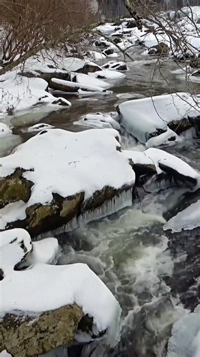 Frozen North Carolina Wintertime - Boone and Banner Elk Area. Stunning relaxing Snow Shots!!