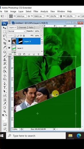 ✨ Awesome Photo Editing in Photoshop | Creative Photo Editing Tutorial || #shorts #photoediting