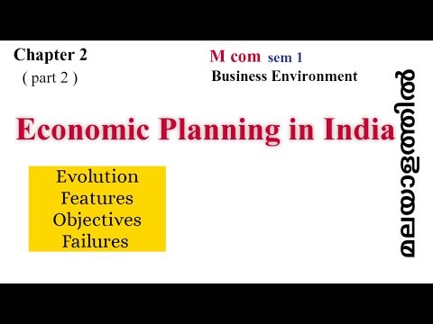Economic planning in India/ evolution of economic planning in India