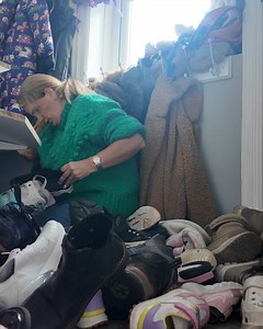 646K views · 5.4K reactions | It's time to sort and organise our shoe and coat cupboard! It's looking so much better now  | The Radford family | Facebook